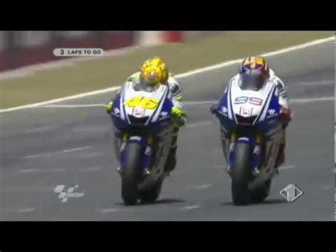 youtube rossi vs lorenzo catalunya 2009